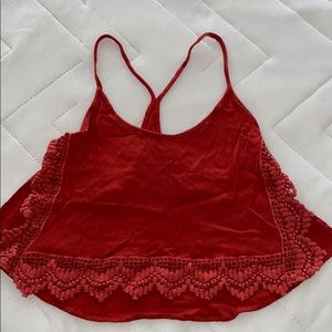 Burnt Orange Crop Top